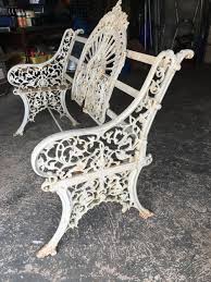 Antiques Atlas Coalbrookdale Peacock Bench