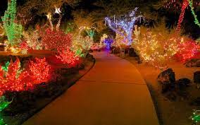 Las vegas christmas lights will shine bright in 2020 no matter. This Nevada Garden Celebrates The Holidays By Wrapping Cacti In Christmas Lights Travel Leisure