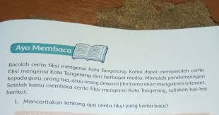 Cerita fiksi tentang aladin dan lampu ajaib. Cerita Fiksi Mengenai Kota Tangerang