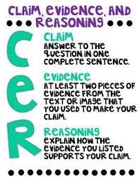 Cer Google Search Science Writing Science Anchor Charts Science Lessons