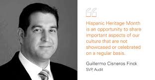 Today, we're spotlighting Guillermo Cisneros Finck, SVP, Audit at Fiserv,  who reflects