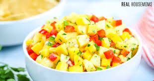 Fry in the hot oil until golden brown. Pineapple Mango Salsa Real Housemoms
