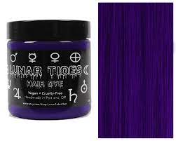 A deep dark violet hair dye says sexy and mysterious. Deep Purple Hair Dye Permanent