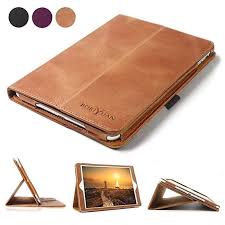 Boriyuan Leather Case Compatible For Ipad 9 7 2018 6th Gen 2017 5th Gen Ipad Pro 9 7 Ipad Air 2 1 Leather Smart Cover Protective Fol Leather Case Case Ipad