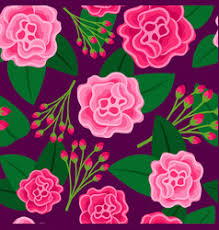 Download floral pattern stock vectors. Big Flowers Pattern Vector Images Over 1 900