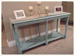 Sofa Table Light Blue Blue Painted Furniture Furniture Home Decor Styles