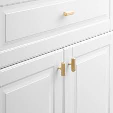 Pacific T Pull Satin Nickel Bathroom Hardware Kitchen Hardware Kitchen Cabinet Handles