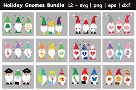 Download Ultimate Gnomes Bundle Holiday Gnomes Graphic By All About Svg Creative Fabrica PSD Mockup Templates