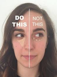Hasil gambar untuk menghilangkan kantung mata dengan concealer