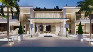 Modern neoclassical villa interior design. Modern Villas Luxury Architects From Marbella To The World