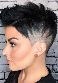 Modern Pixie Haircut Styles To Follow For Cute Look In 2020 In 2020 Short Shaved Hairstyles Pixie Haircut Styles Pixie Haircut