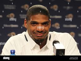 Michael sam draft rams hi-res stock photography and images