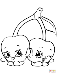 Cheeky Cherries Shopkin Kleurplaat Gratis Kleurplaten Printen Gratis Kleurplaten Kleurplaten Shopkins