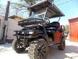 Running boards are a great enhancement to any cart. Touch Of Blue Edition Phantom Golf Cart