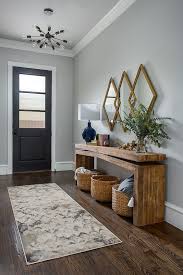 Hallways can often be narrow featureless corridors so use exciting colour combinations on to create a feature (above), it's inexpensive and can be changed and updated when. 48 Awesome Modern Farmhouse Entryway Decorating Ideas Page 35 Of 47 Lovein Home Entryway Decor Small Entryway Style Entryway Inspiration