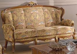 Removable cushions make it easy to keep this piece clean. Casa Padrino Luxury Baroque Living Room Sofa With Floral Pattern Beige Multicolor Brown Gold 185 X 92 X H 103 Cm Noble Baroque Style Living Room Furniture