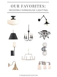 Modern Farmhouse Lighting Curio Design Studio