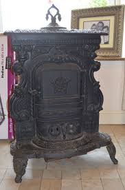 Decorative French Wood Burning Stove Antique Fire Wood Burning Stove Antiques Wood