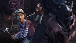 Clementine And Luke Take Out Some Zombies In The Walking Dead Season Two Walking Dead Game The Walking Dead Walking Dead Season