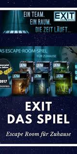 Exit Das Escape Room Spiel Fur Zu Hause Kooperatives Ratselerlebnis Escape Room Spiele Brettspiele