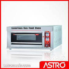 Gas Oven 1 Deck 2 Tray Bov Arf20h Pemanggang Roti Fermentasi Deck