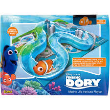The companions travel a great distance, encountering. Disney Zuru Finding Dory Robofish Ultimate Underwater Tracks Playset Tracks Play Mat And Nemo Walmart Com Walmart Com