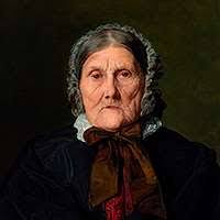 Frederikke Eleonora Cathrine Rørby, født de Stockfleth (1773-1851)  (Martinus Rørbye)