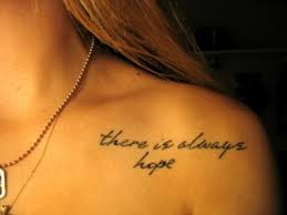 Fyeahtattoos Com Hope Tattoo Collar Bone Tattoo Bone Tattoos