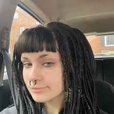Black Thin Synthetic Dreads, Double Single Ended Dreadlocks, Black Hair  Extensions by Alice Dreads
