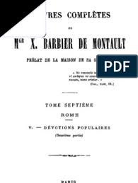 Oeuvres Completes De Mgr X Barbier De Montault Tome 7 Baptisme Eglise Catholique