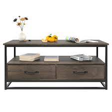 See full list on amazon.com Union Rustic Southside Frame Coffee Table With Storage Reviews Wayfair