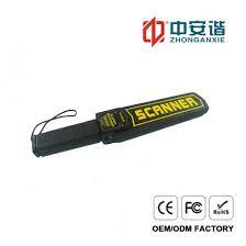 It highlights high affectability, which can identify even little concealed metal articles. China Staple Detection Adjustable Sensitivity Knob Handheld Wand Metal Detector With Rubber Grip China Metal Detectors Handheld Metal Detector
