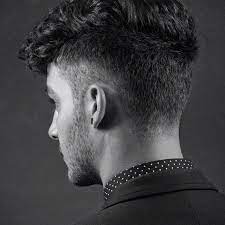 Undercut For Curly Hair From The Back Mens Hairstyles Husband Hair Curly Hair Men