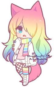 Good Morning Friends Here Is My Posts Hope U Like Them Here Is The Rainbow Gir Good Morning Fr Dibujos Kawaii Dibujos Kawaii De Animales Dibujos De Anime