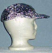 Tin Foil Hat Think I Might Start Wearing One Of These Tin Foil Hat Hats Foil Art