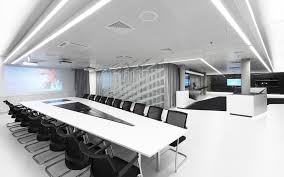 Office Room Design Fantastic Building Of Microsoft S Briefing Center Designed By Coast O Meeting Room Design Meeting Room Design Office Conference Room Design