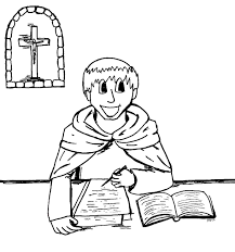 St Thomas Aquinas Coloring Pages By Mark Saints For Kids Saint Thomas Aquinas Coloring Pages