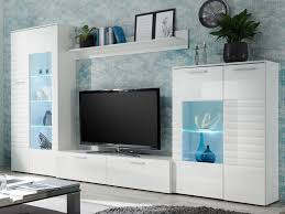 Indirekte beleuchtung mit rgb strip wohnwand selber bauen. Wohnwand Tv Wand Anbauwand Mediawand Kaufland De