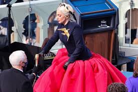 The internet, however, is ruthless. Twitter Reactions To Lady Gaga S Hunger Games Inspired Inauguration Dress