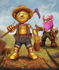 Gnomish Farm Bot Warcraft Art Character Design Dnd Characters