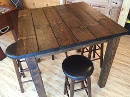 42 Rustic Entertainment Bar Table Bar Height Table High Top Table Wood Bar Table Bar Height Table High Top Tables