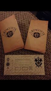 Gringotts Bank Note Bank Notes Harry Potter Potter