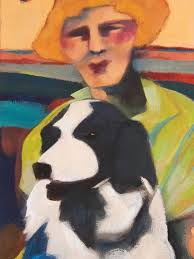 A wall of lovely small-ish paintings that's part of our ongoing group show,  Local. The works shown here are by Susan Colwell, Nancy Hoerter, and Anne  Darby Parker. Do you have a