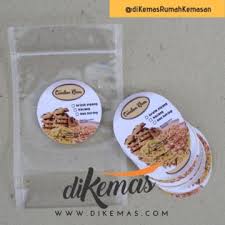 / contoh kemasan makanan yang menar. Stiker Label Kemasan Dikemas