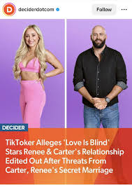 Carter & Renee : rLoveIsBlindOnNetflix