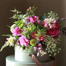Pink Cottage Garden Bouquet Realflowers Co Uk Pink Flower Arrangements Flower Arrangements Fancy Flowers