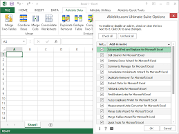 Excel Com Add Ins Outlook Plugins Addins Developed With