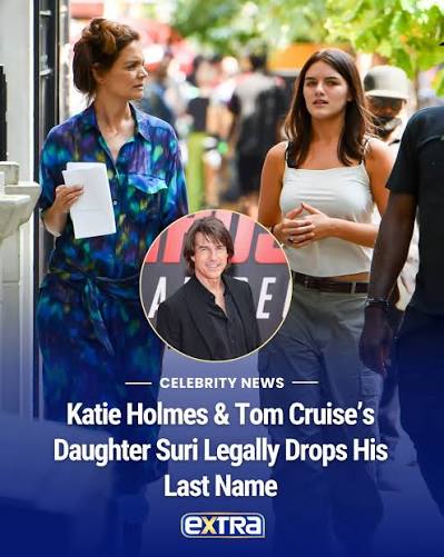 Tom Cruise and Katie Holmes' 20-year-old daughter Suri has legally dropped  his last name, People magazine reports. The college student changed her name  to Noelle from Cruise, according to voter registration records