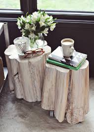 See more ideas about stump coffee table, live edge coffee. Diy Tree Stump Side Tables A Beautiful Mess