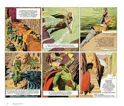 Gouache pour la couverture de la revue argentine patoruzito n° 831, épisode de flash gordon, la cabeza del tigre, 30 novembre 1961. Serie Flash Gordon Bulles En Tete Une Librairie Du Reseau Canal Bd